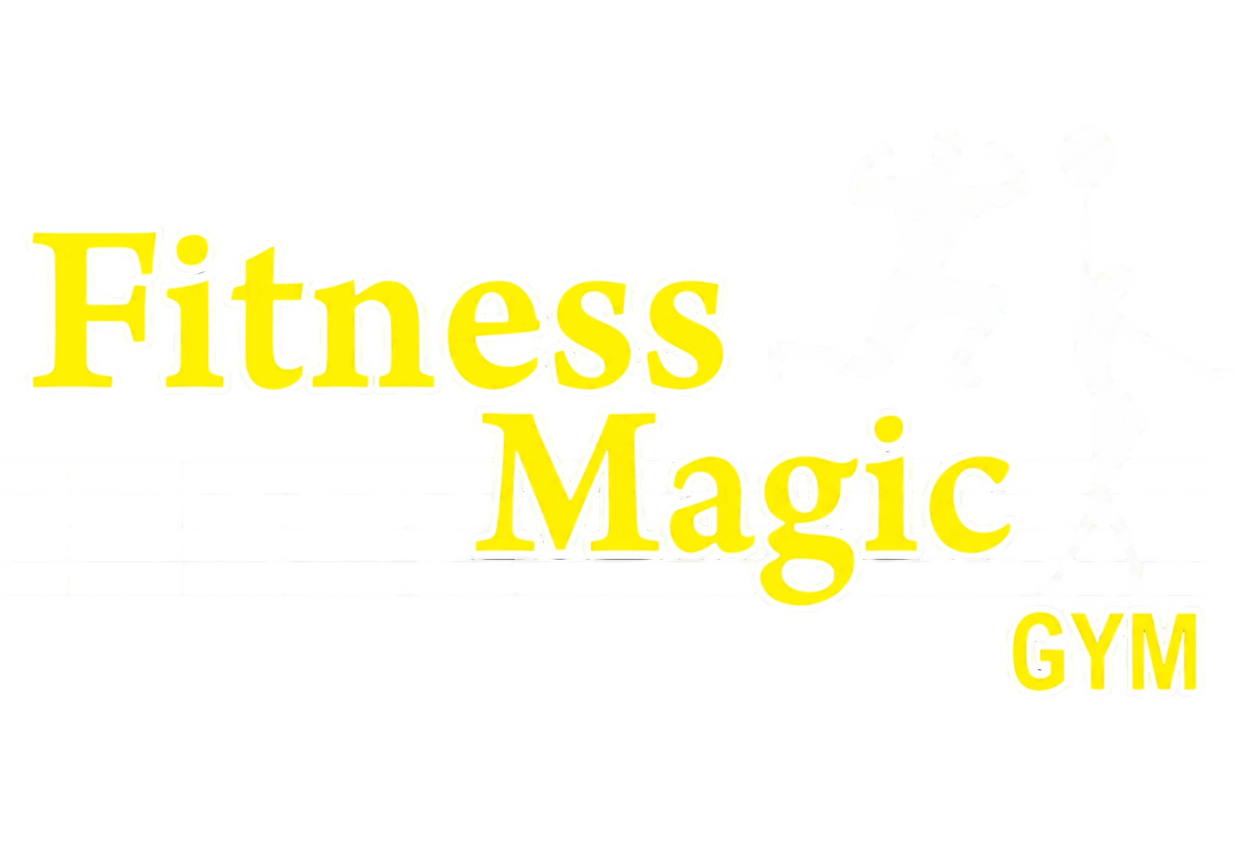 Fitness magic Gym Logo